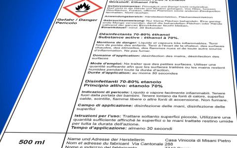 Dal gin al disinfettante