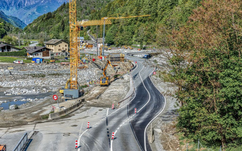 Oltre 150 cantieri stradali nei Grigioni