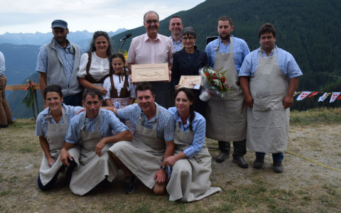 Le foto della visita di Guy Parmelin a Cavaione