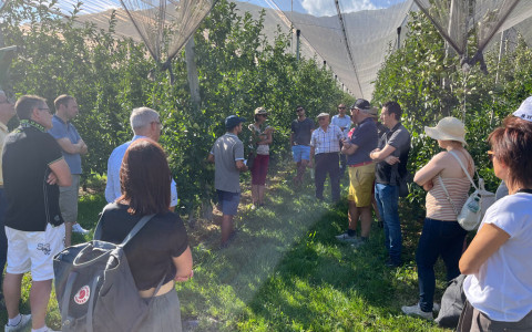 Imprenditori valposchiavini in visita alla Iseppi