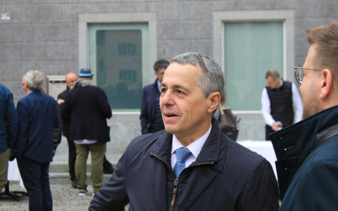 Cassis in Valle per siglare l’accordo di Poschiavo