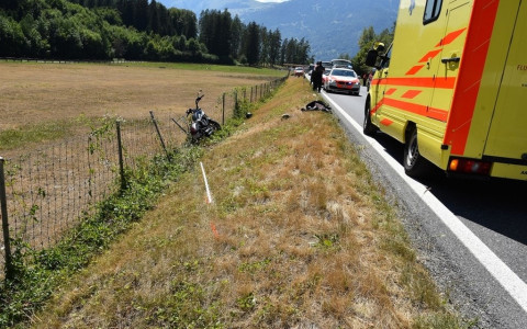 Landquart: moto fuori strada