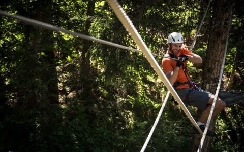 Parco Avventura San Bernardino: apre l'8 giugno Parco Avventura San Bernardino: apre l'8 giugno
