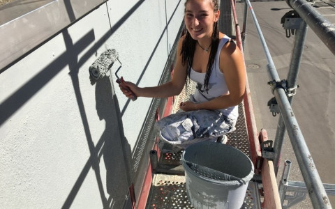 Il pittore edile: un mestiere anche al femminile