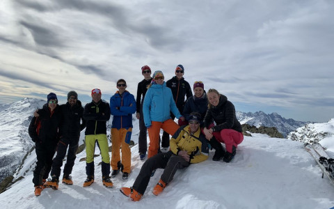 A caccia di neve sul Piz Lagrev
