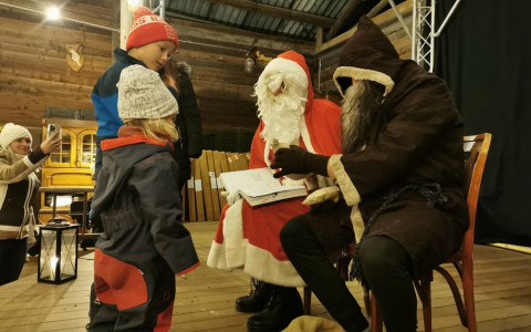 San Nicolao è arrivato alla Tegia Vegia