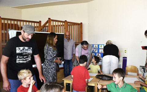 Apertura anno scolastico a Brusio