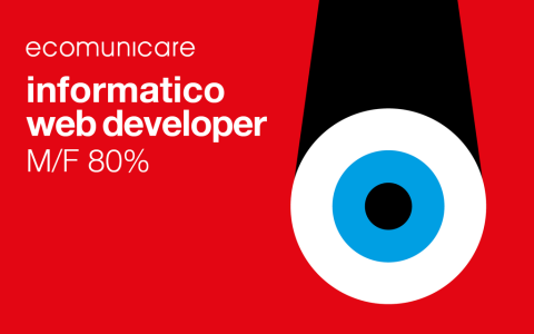 ecomunicare cerca informatico / web developer