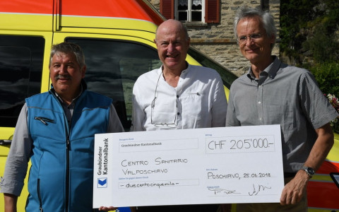 Inaugurazione della nuova ambulanza