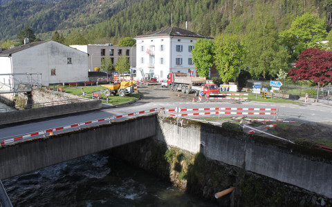 Chiusura notturna della strada a Poschiavo