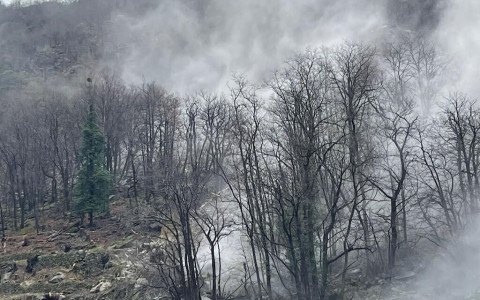 La montagna trema a Campascio - Foto e video