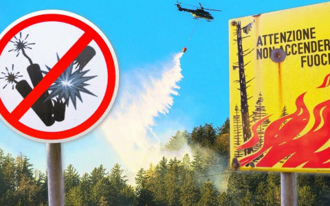 Divieto assoluto di accendere fuochi
