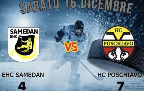 HCP vince contro il Samedan, campione in carica