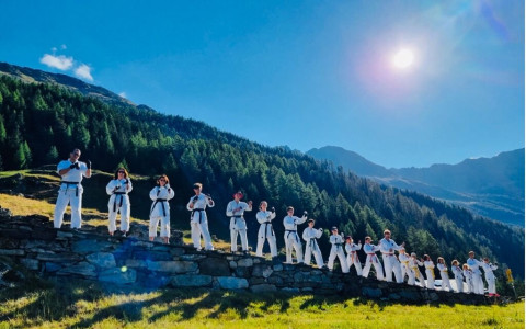 Tre giorni a San Romerio fra karate e natura