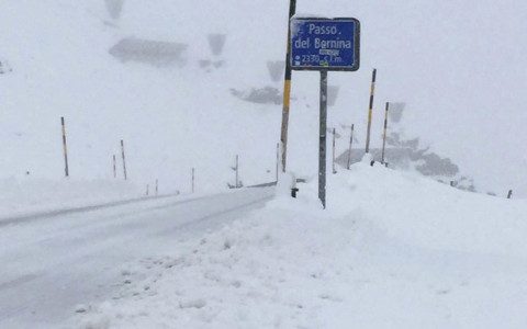 Riaperta la strada del Bernina