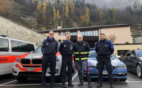 Le pattuglie transfrontaliere a Poschiavo