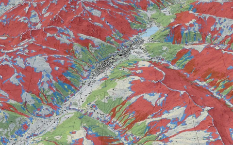 I Grigioni soggetti a pericolo valanghe