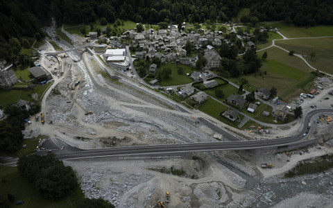 Celebrata a Bondo la fine del Cantiere del secolo